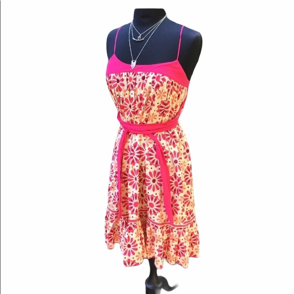 Bright Flowery Sunshine Sundress - Picture 1 of 7